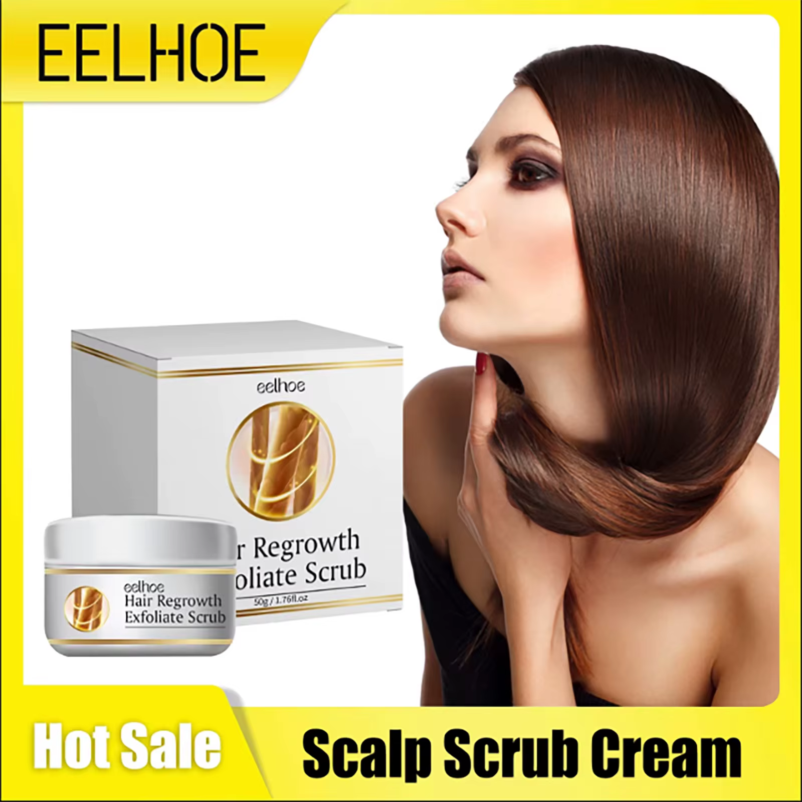 Crème de gIslande pour cuir chevelu, racine renforcée, anti-chute de cheveux, livres profonds, rafraîchir les cheveux secs et abîmés, réparation des poils moelleux, croissance, exextinction
