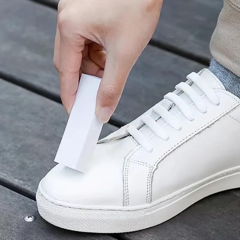 Gomme de décontamination spéciale pour baskets, finition mate, facile à briller, accessoire de détartrage pour chaussures blanches, outil de nettoyage Simple