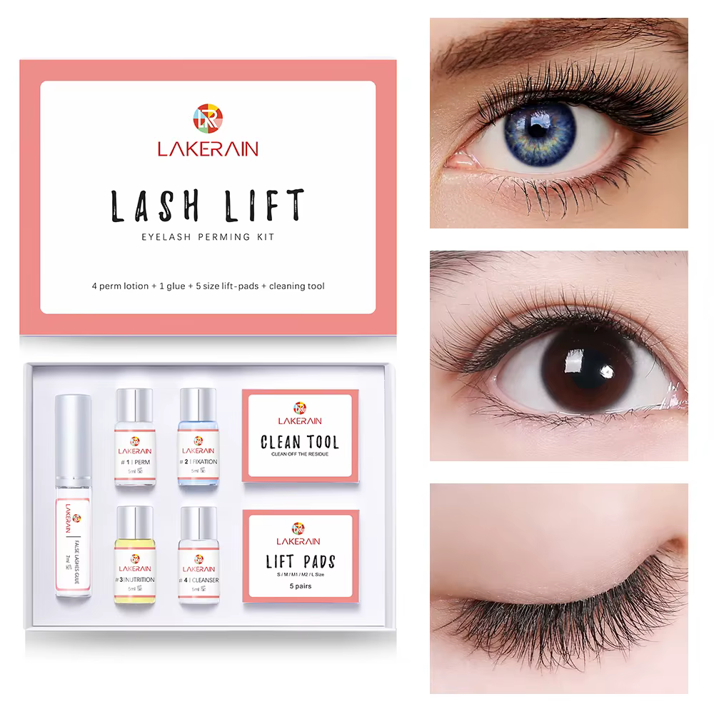 Nouveau Kit de levage de cils longue durée, Lotion permanente, colle de Fixation, cils bouclés, Salon de beauté, usage domestique, Kit professionnel