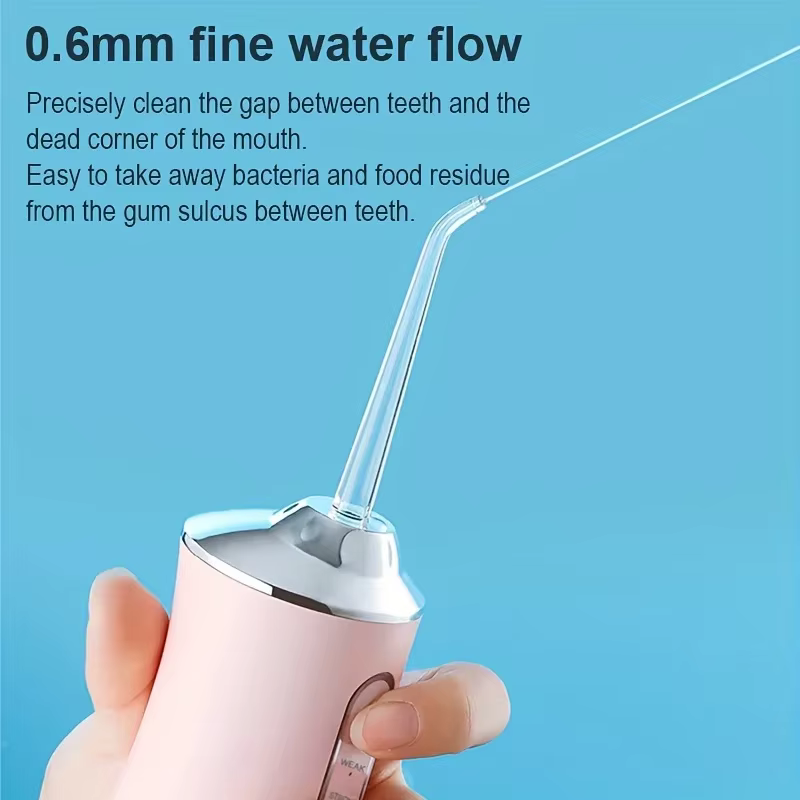 Paquet de 4 embouts de fil dentaire à eau GentleCare – Buses en plastique faciles à attacher et durables pour un nettoyage hygiénique, un remplacement pratique