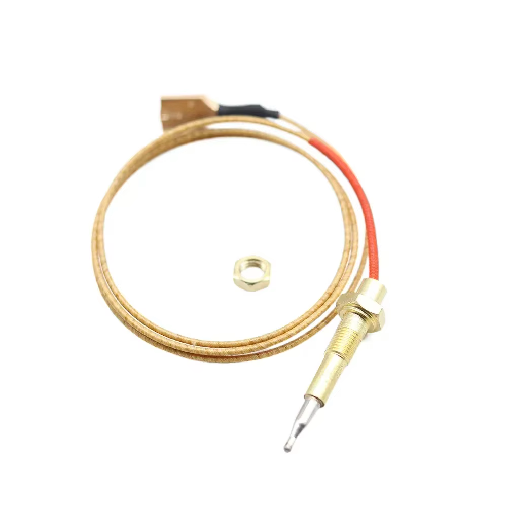 Thermocouple universel à vis pour cuisinière à gaz 65 cm, kit thermocouple pour brûleur, cuisinière, cheminée, pièces de rechange, contrôleur de température, 1 pièce