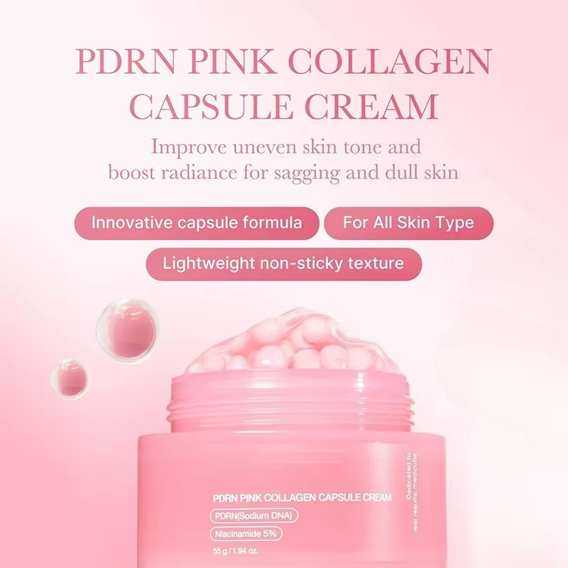Crème visage boostant le collagène