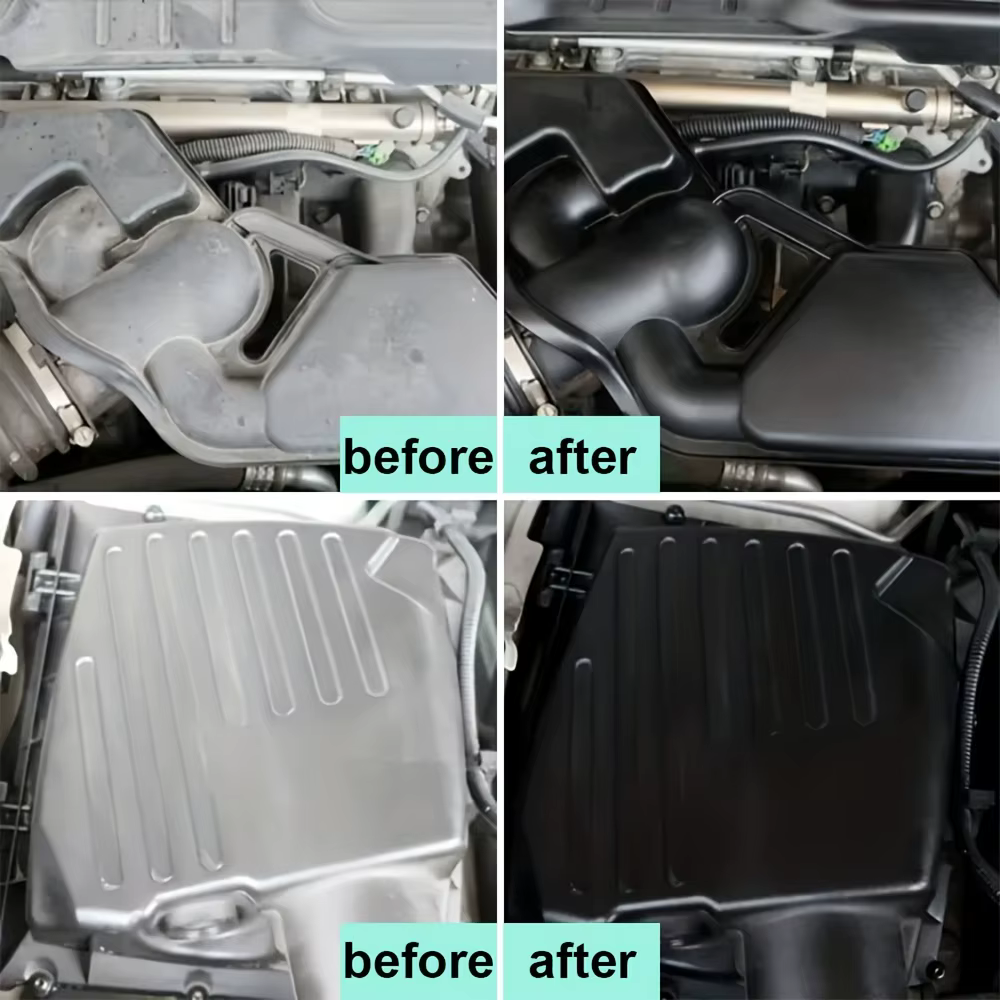 Nettoyeur de baie de moteur de voiture, restaurateur, produit de nettoyage de décontamination puissant pour compartiment moteur, produit de polissage de nettoyage de voiture