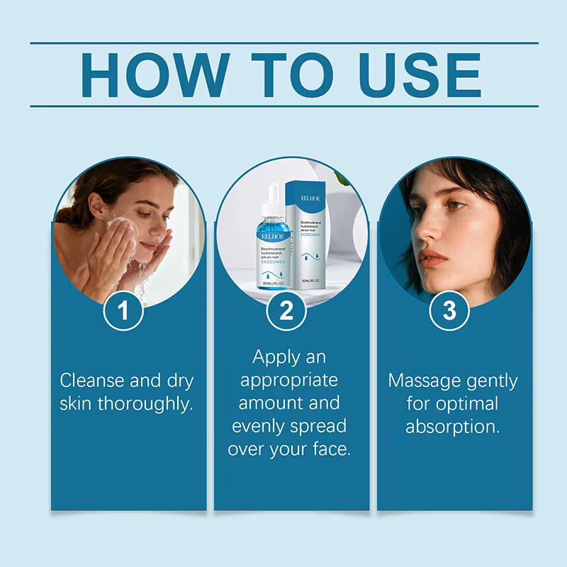 Sérum facial hydratant et repulpant aux exosomes