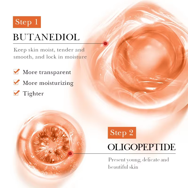 BIOAOUA Oligopeptide visage réparation de la peau ensemble de poudre lyophilisée