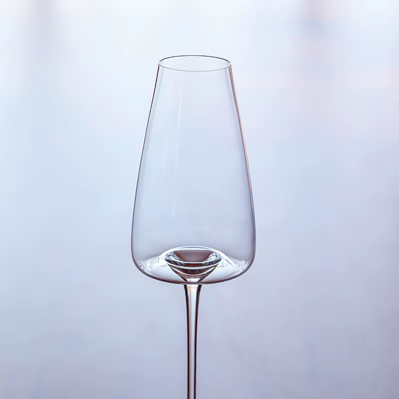 CRISON-Verres de Cocktail à Champagne en Forme de Flûte en Verre de Clip Ultra-Mince, Faits à la Main, pour ixde Mariage, PNT03