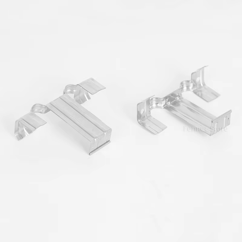 Clip de guidage d'eau photovoltaïque pour panneau solaire, en acier inoxydable, 10/30 pièces, 30/35/40mm, composant de nettoyage de panneau, déflecteur de vidange de boue
