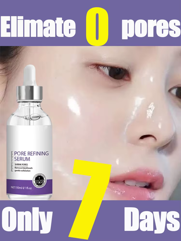 Sérum Réducteur de Pores Visage – Atténue les Pores Dilatés