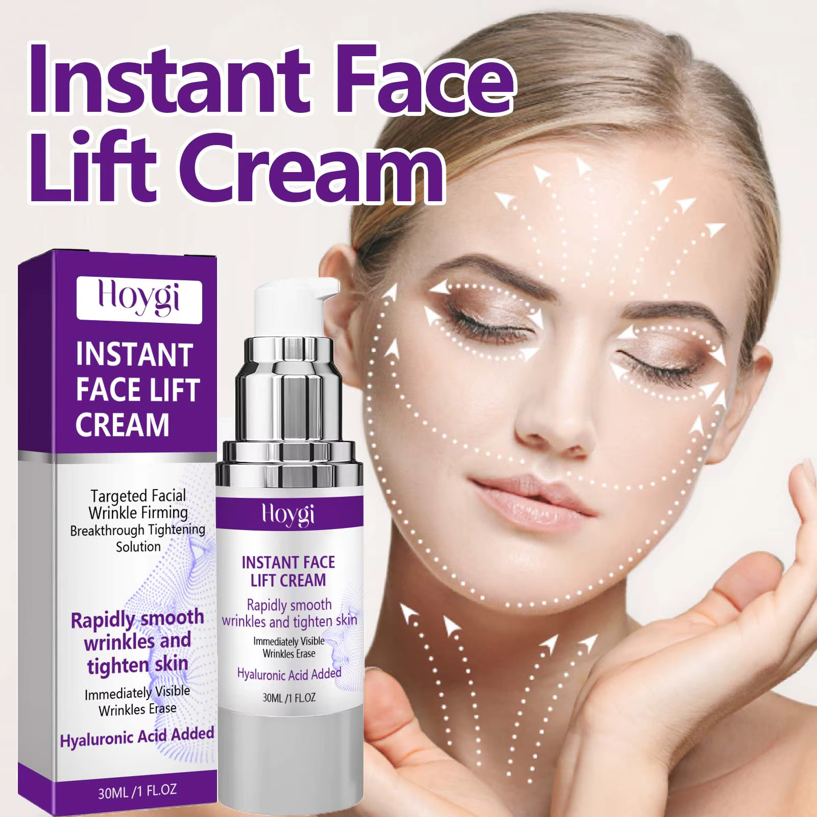 Crème raffermissante pour Lifting du visage