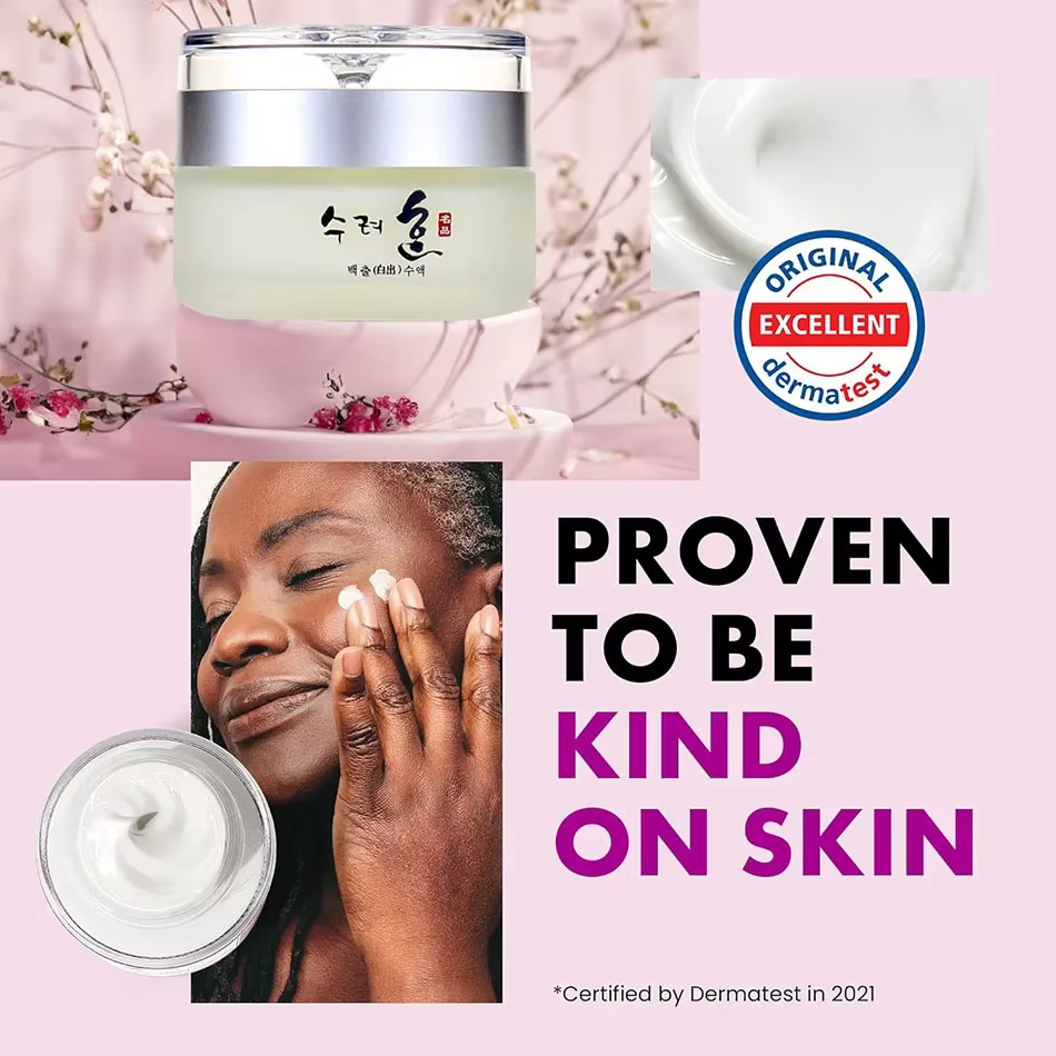 Crème pour le visage raffermissante au collagène
