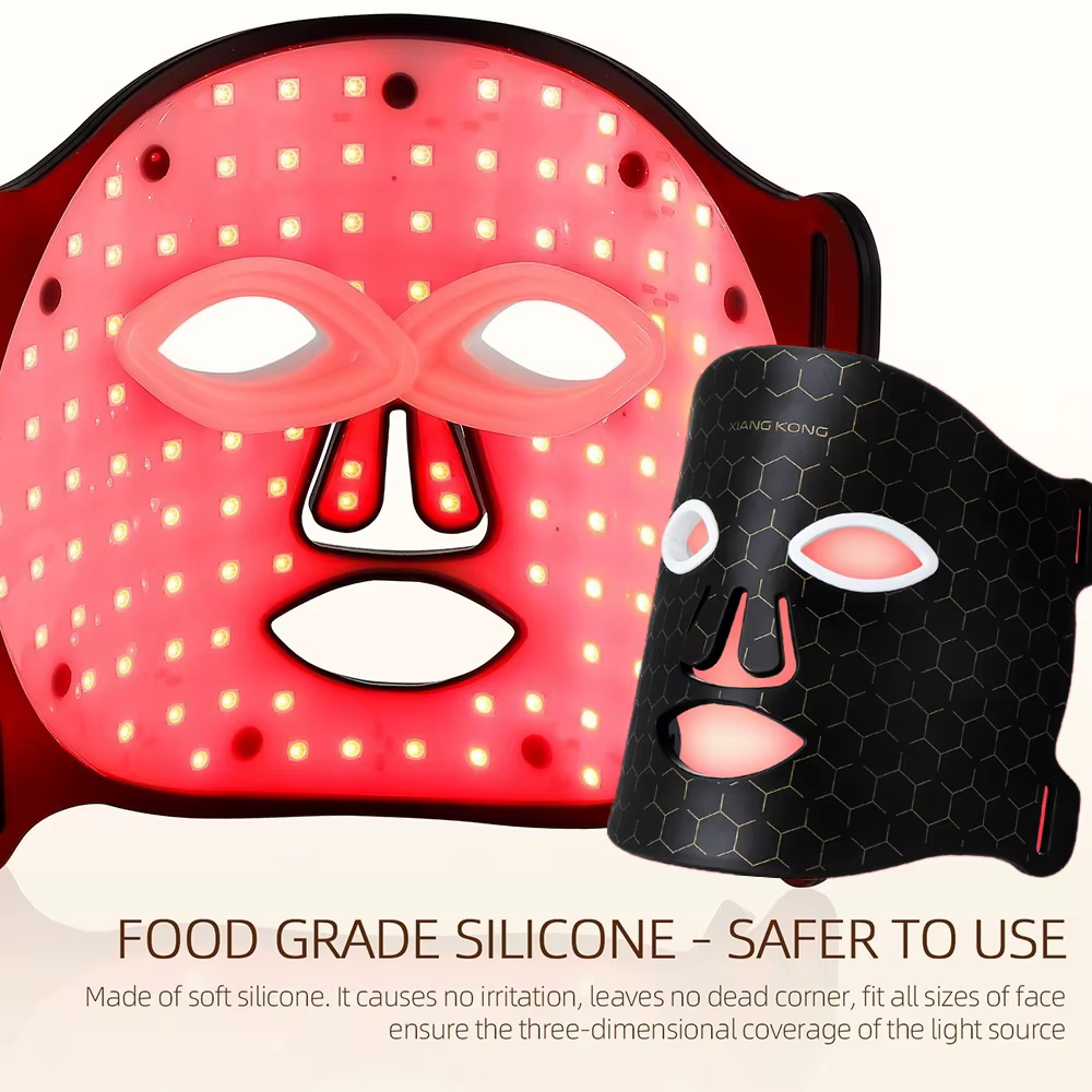 Masque Facial LED en Silicone