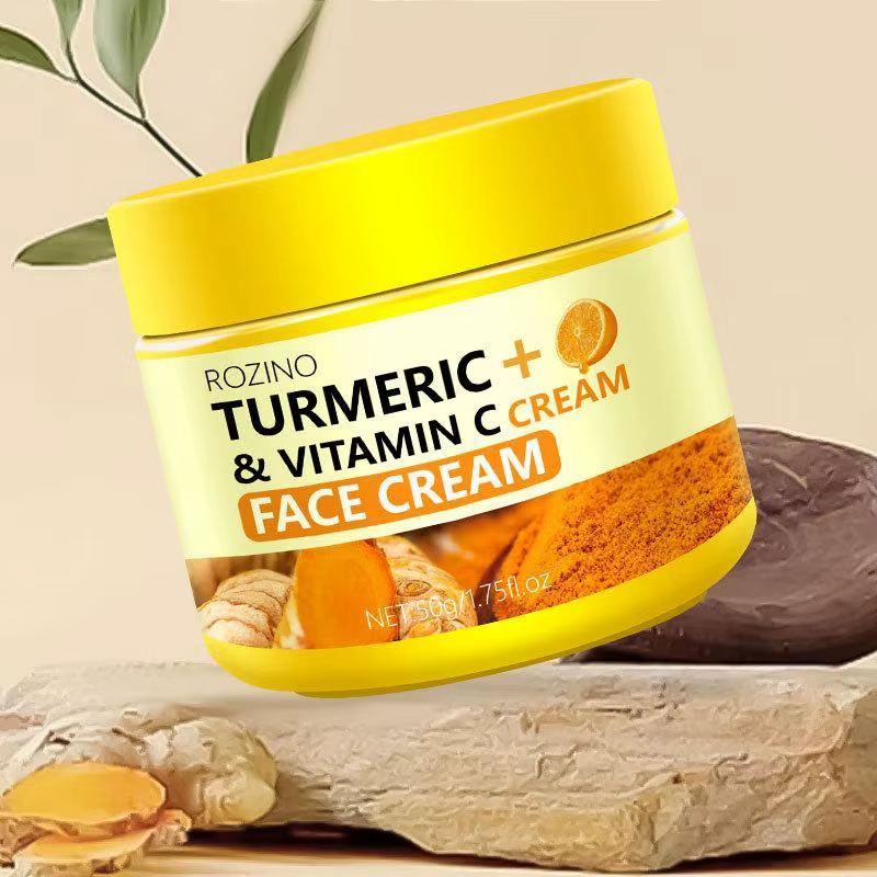 Crème Visage au Curcuma et Vitamine C : Raffermit