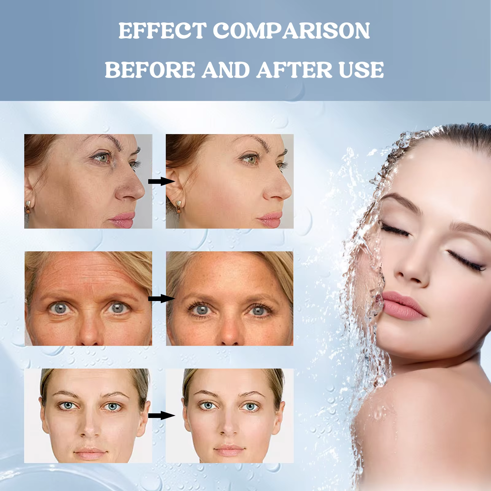 Masque facial au collagène Bio