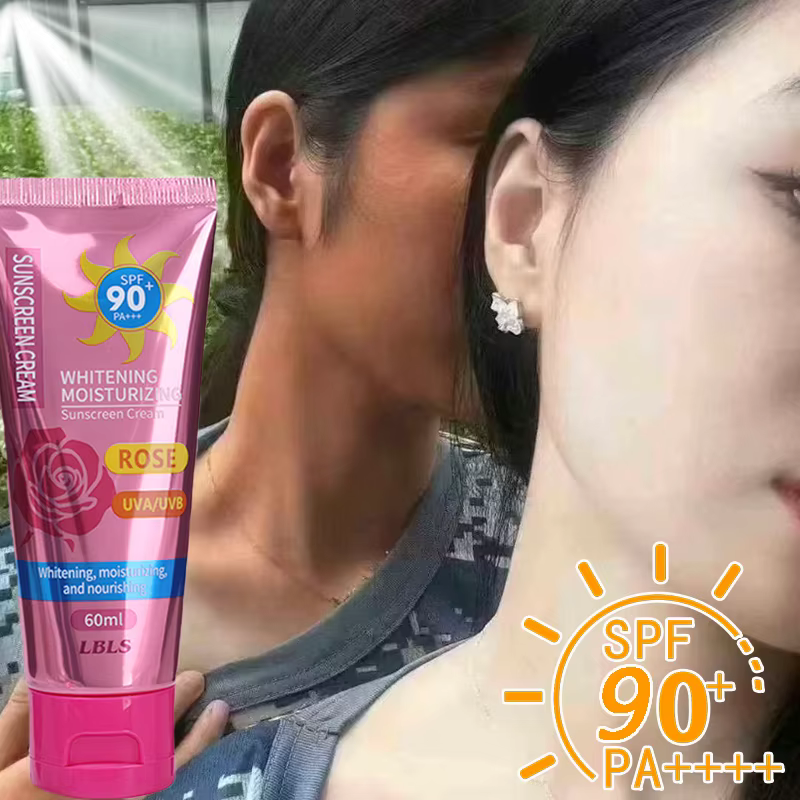 Crème solaire SPF90 + Protection contre les radiations UV Lsolation hydratante éclaircir le visage corps bras cuisses