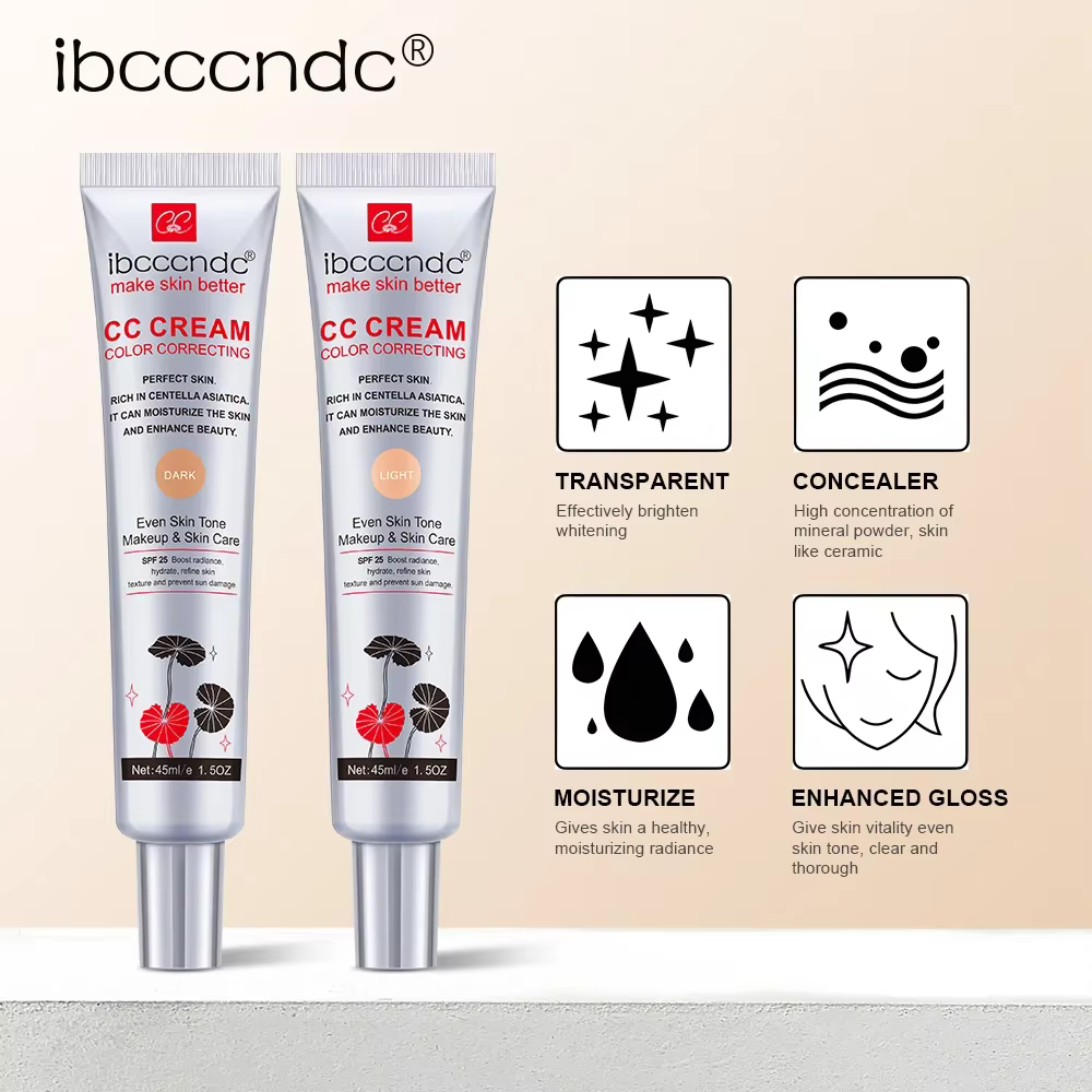 Erborian Cc crème Centella corée maquillage féminin pour le visage humidité cosmétiques correcteur couverture complète fond de teint