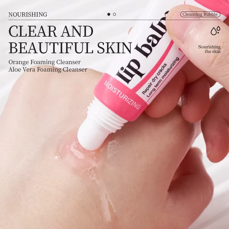 Masque Lèvres Éclaircissant Rapide Anti-Mélanine – Baume Exfoliant et Sérum pour Estomper les Rides