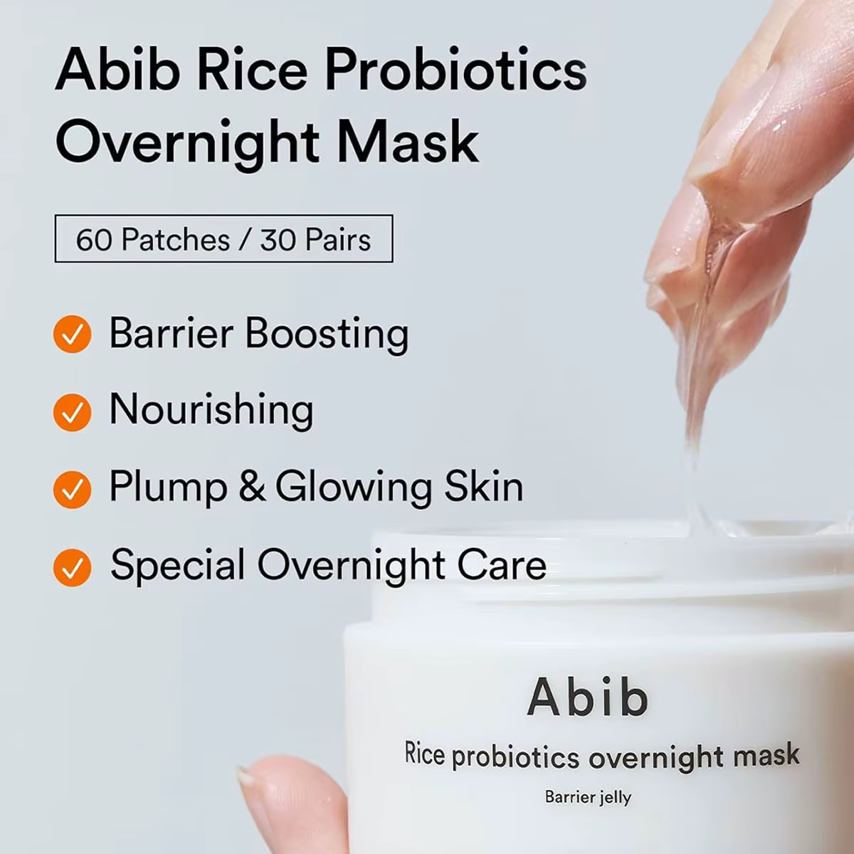 Masque de nuit Abib Rice Probiotics Barrier Jelly