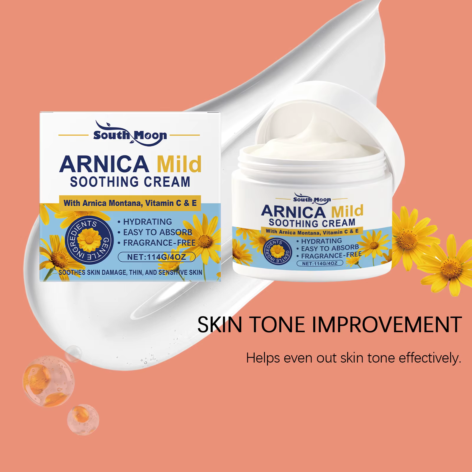 Crème apaisante et réparatrice