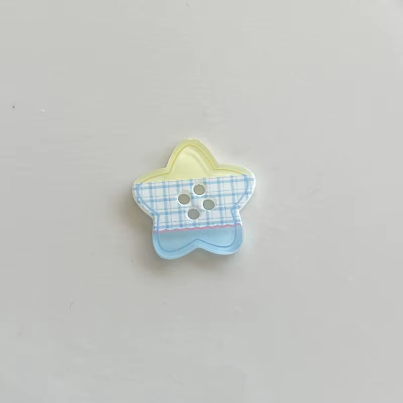 Boutons de dessin animé frais couleur bonbon, 10 pièces, accessoires de bricolage pour vêtements d'enfants, épingles à cheveux, coque de téléphone en Gel crème, décor à dos plat