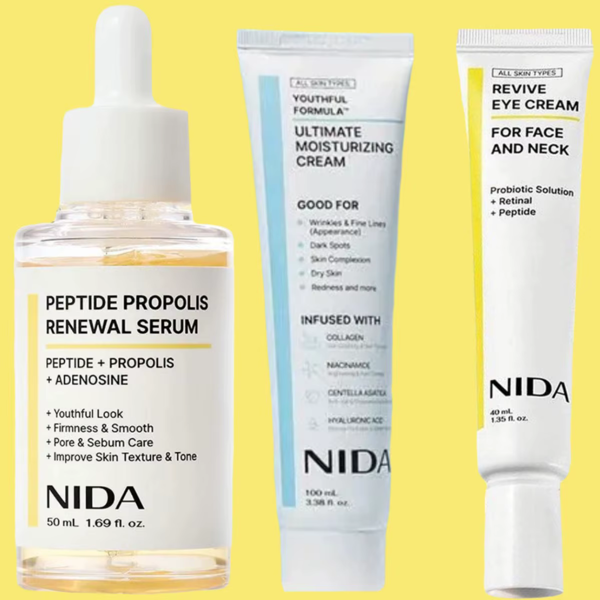 NIDA – sérum pour le visage au Peptide de Propolis