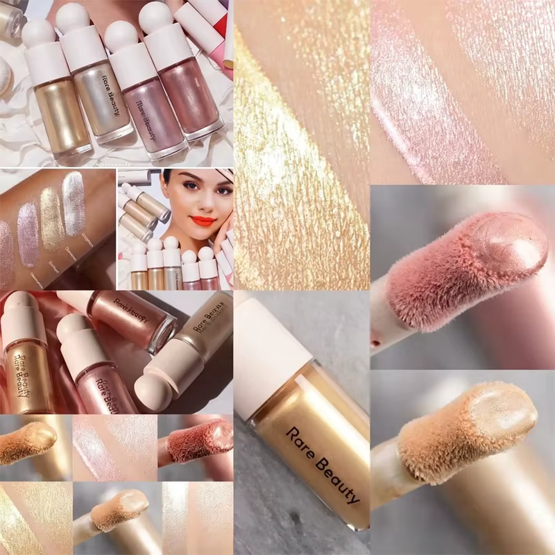 Rare Beauty – Liquide Réparateur Visage 3D Haute Brillance Texture Légère pour un Maquillage Éclatant Longue Durée et un Fini Nacré Subtil