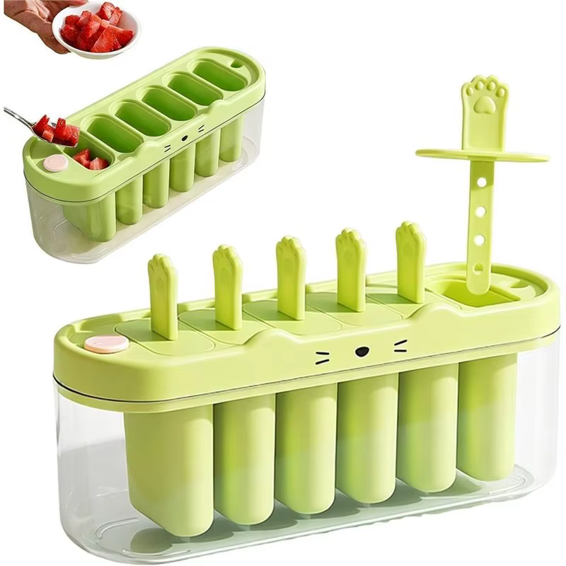 BSEVB-Moules à crème glacée, bâtonnets à crème glacée, adaptés pour congeler les jus de fruits, profitez de la fraîcheur de l'été