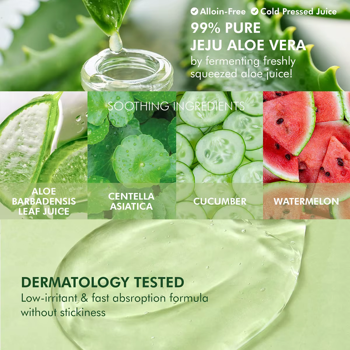 HOLIKA HOLIKA Gel apaisant à l'aloe vera