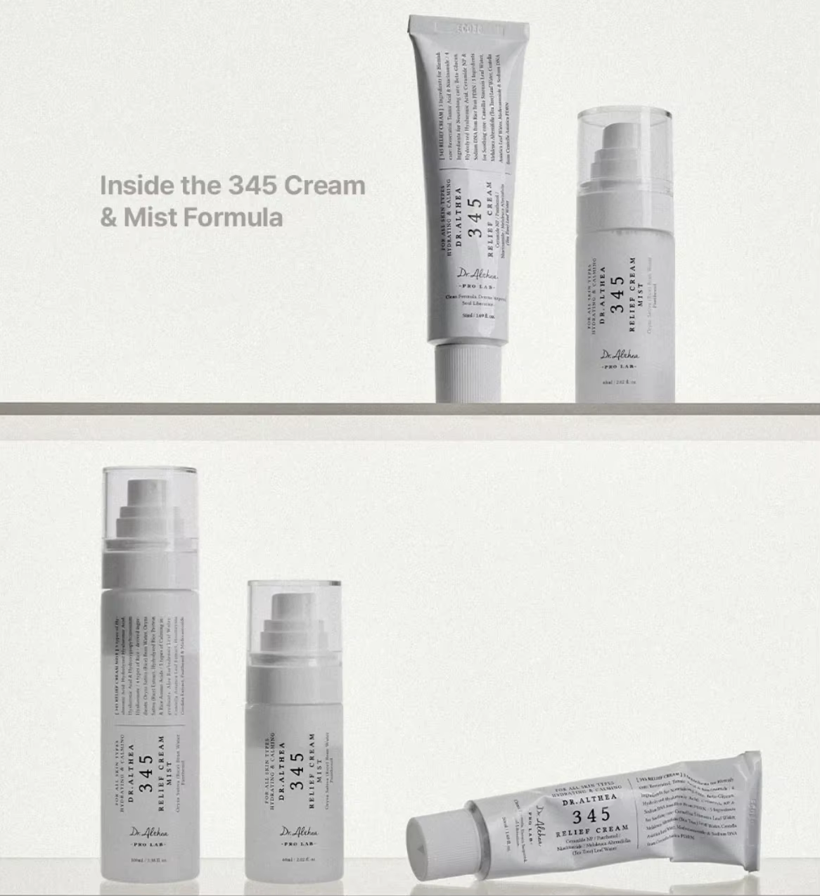 Crème en Brume Apaisante Originale Dr.Althea 345
