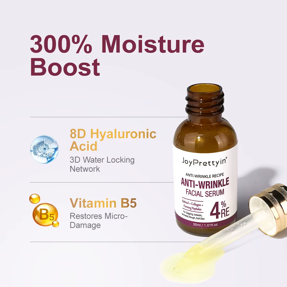 Sérum pour le visage au rétinol