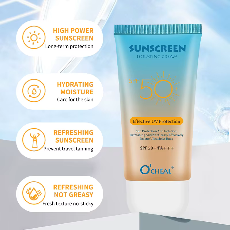 O'CHEAL 60g SPF50 + crème solaire hydratante