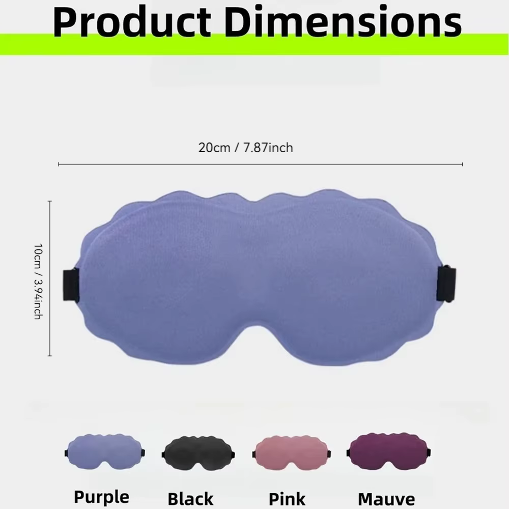 Masque de sommeil 3D anti-lumière