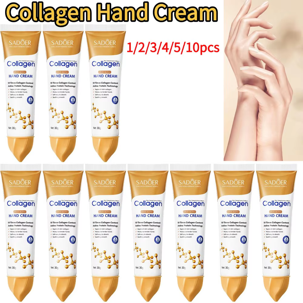 Crème pour les mains au collagène