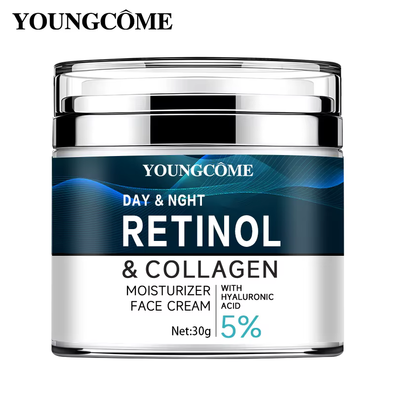 Crème au collagène au rétinol à la vitamine C + E
