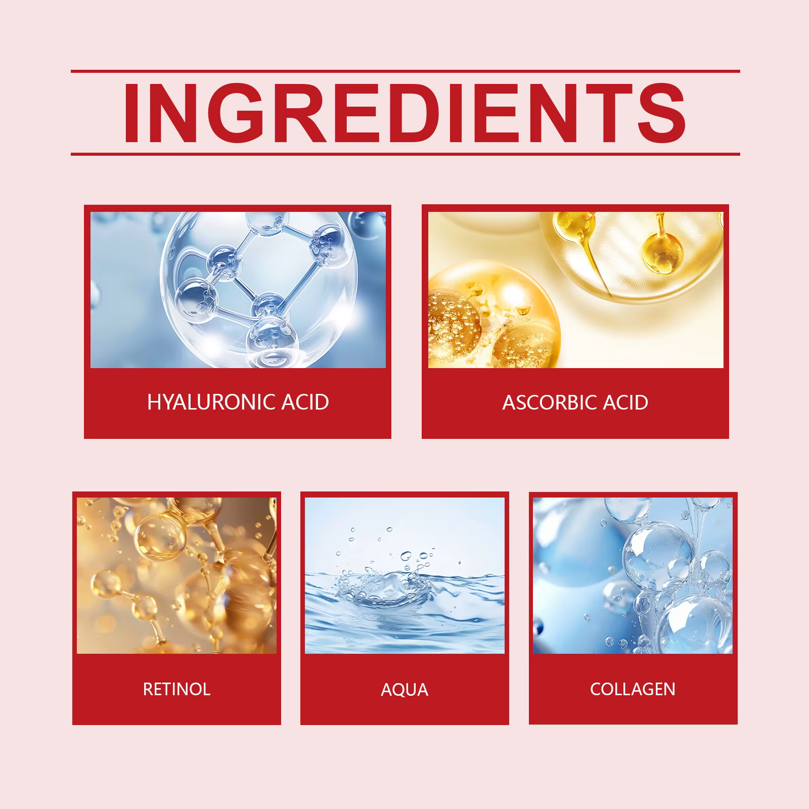 Crème hydratante au rétinol pour le visage
