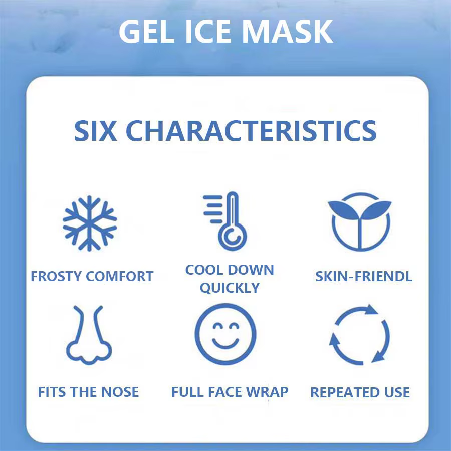 Masque pour les yeux froid