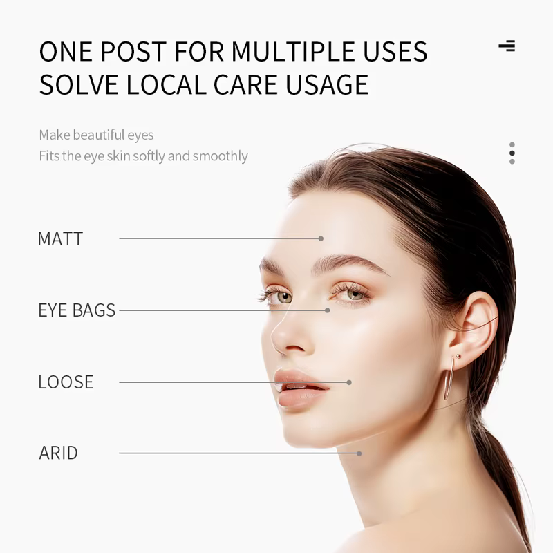 5/10 paires SADOER perle masque pour les yeux Anti cernes élimination