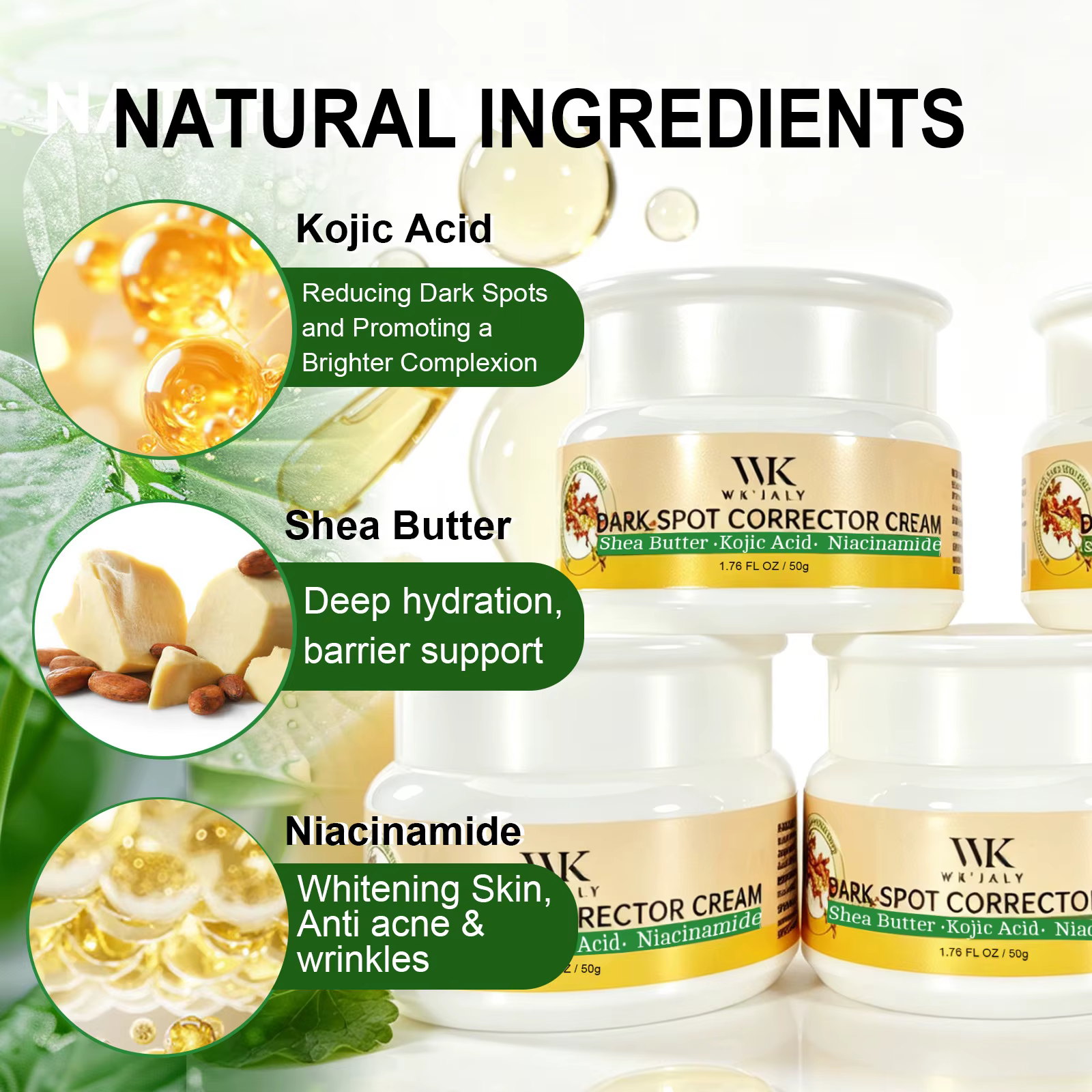 WK JALY Crème correctrice de taches foncées