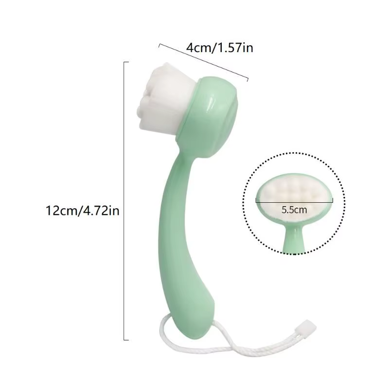 Brosse de nettoyage du visage douce