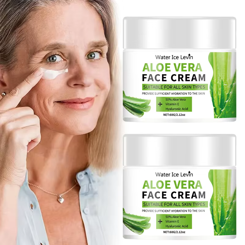 Crème pour le visage à l'aloe vera