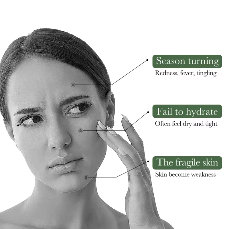Crème hydratante pour le visage à l'avocat biologique SADOER - Hydratation intense