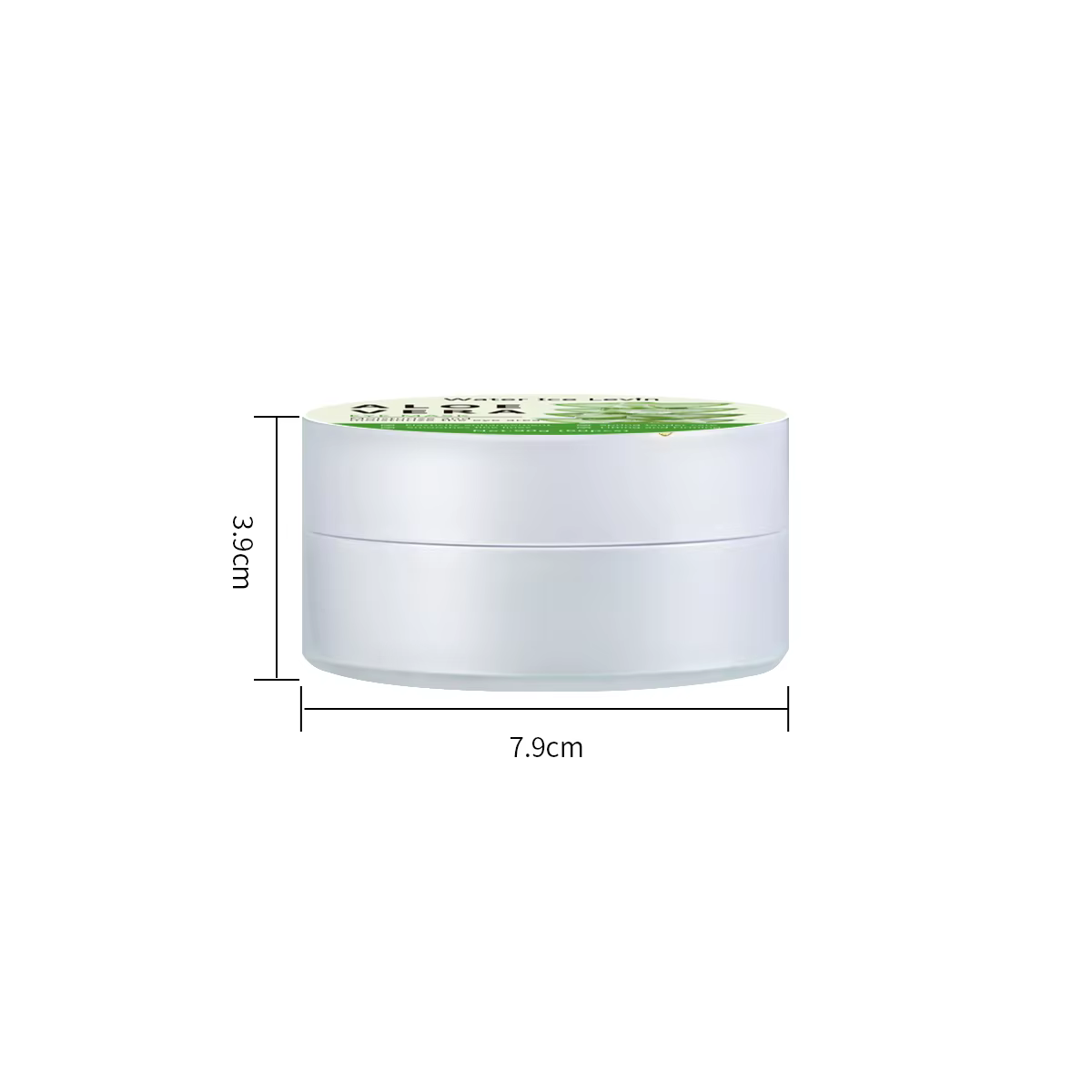 Masque pour les yeux apaisant au collagène d'aloe vera