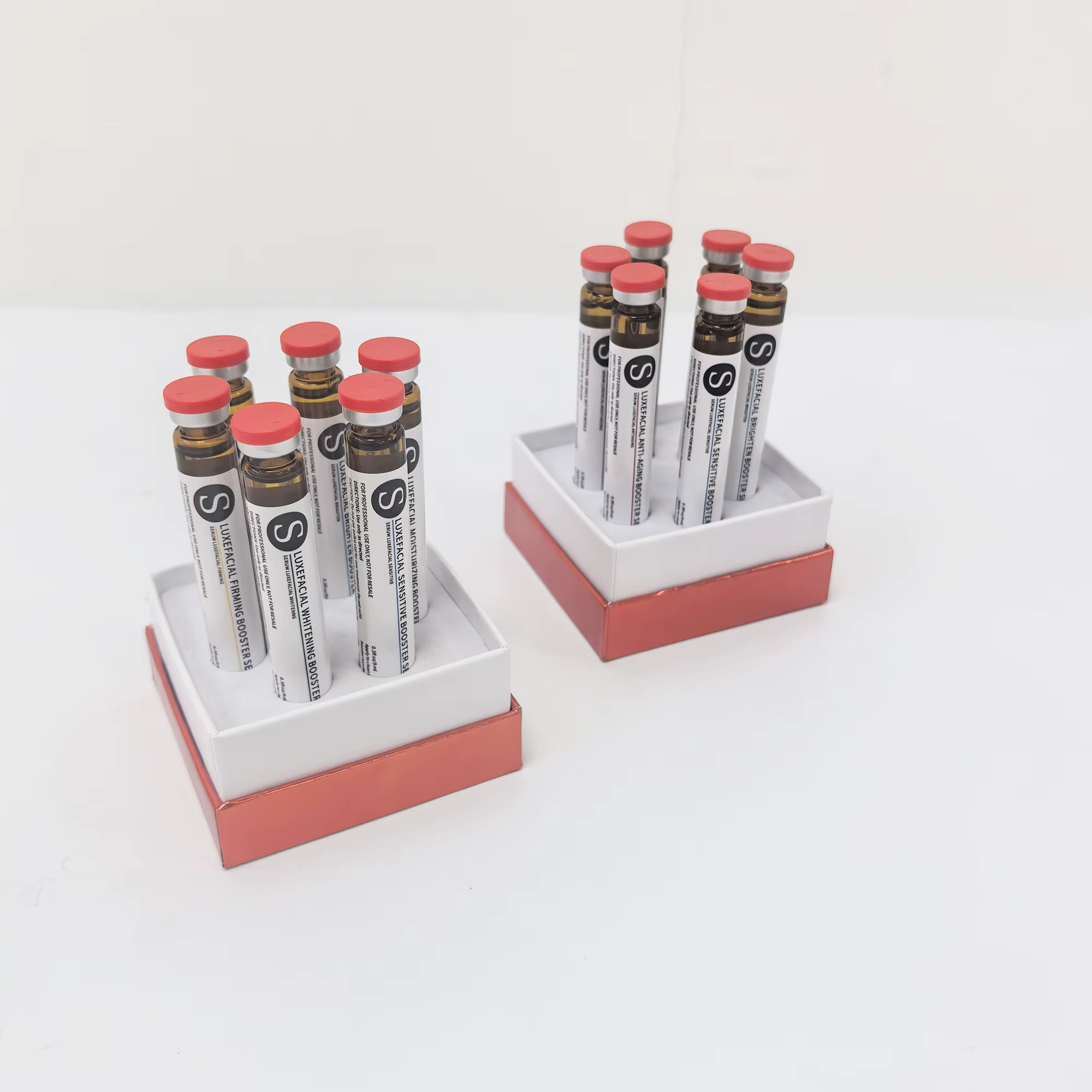 Le plus récent 6 types Booster Hydra oxygène visage Spa liquide éclaircir pièce à main