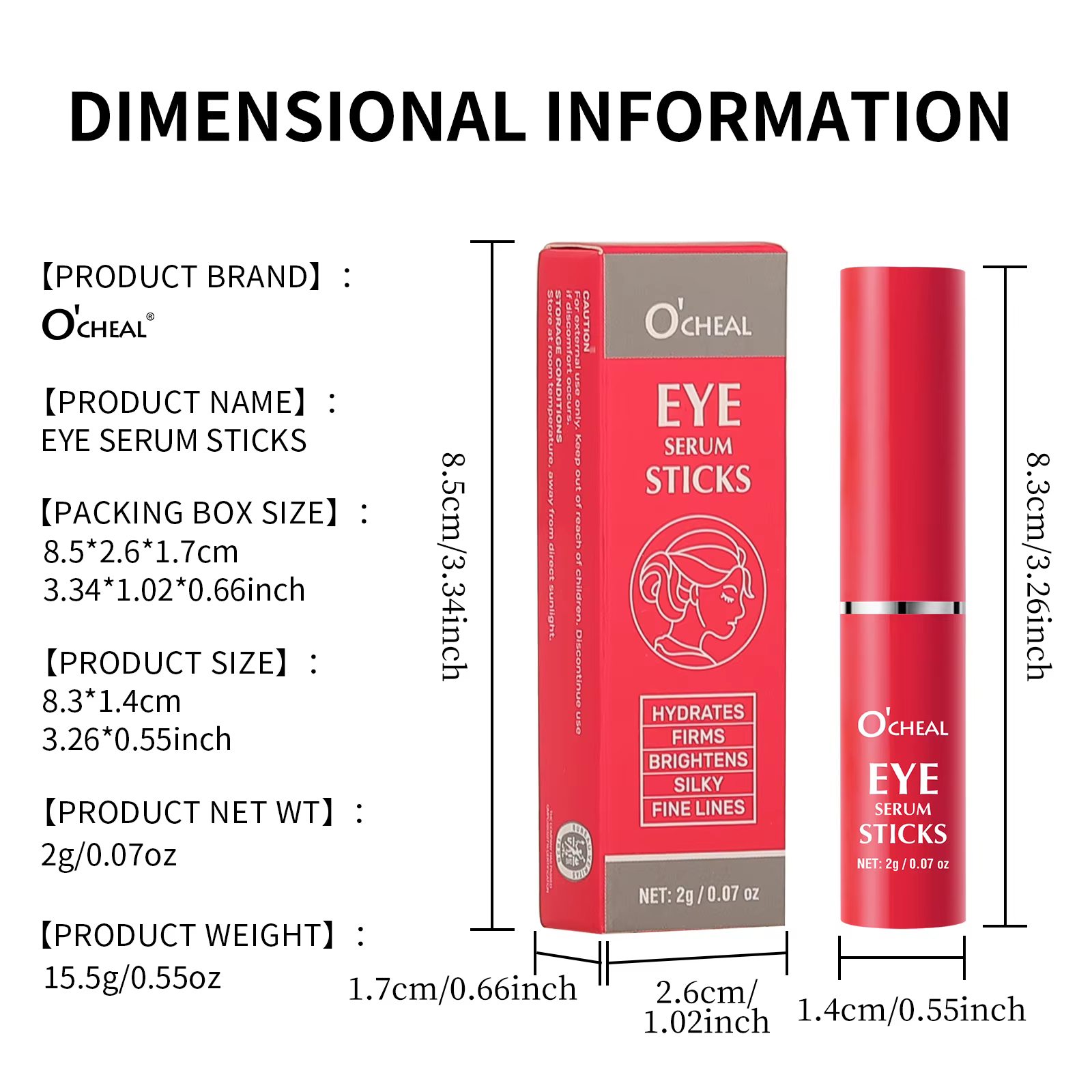 O'CHEA crème pour les yeux hydratante estompe les ridules Lifting raffermissant réparation sérum