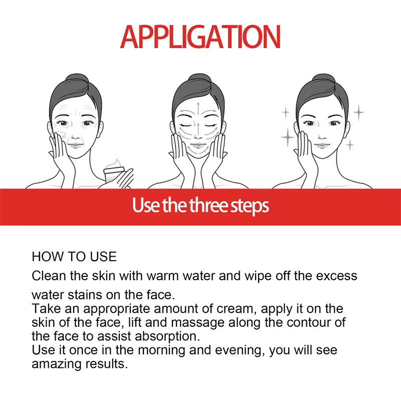 Crème pour le visage au rétinol déformable remodelé