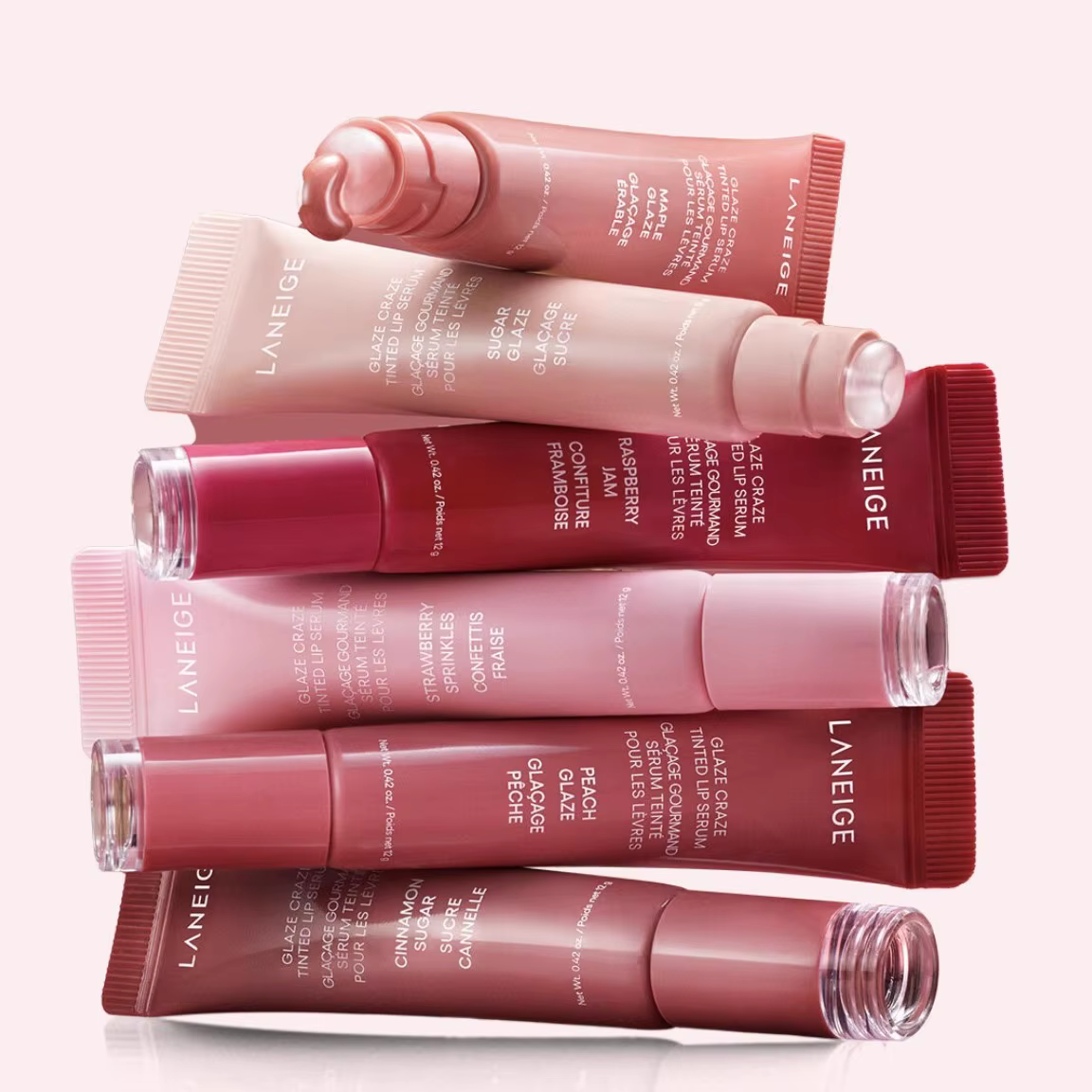 Laneige beurre de fruits bonbons sucrés Essence beignet léger hydratation brillant à lèvres huile rouge