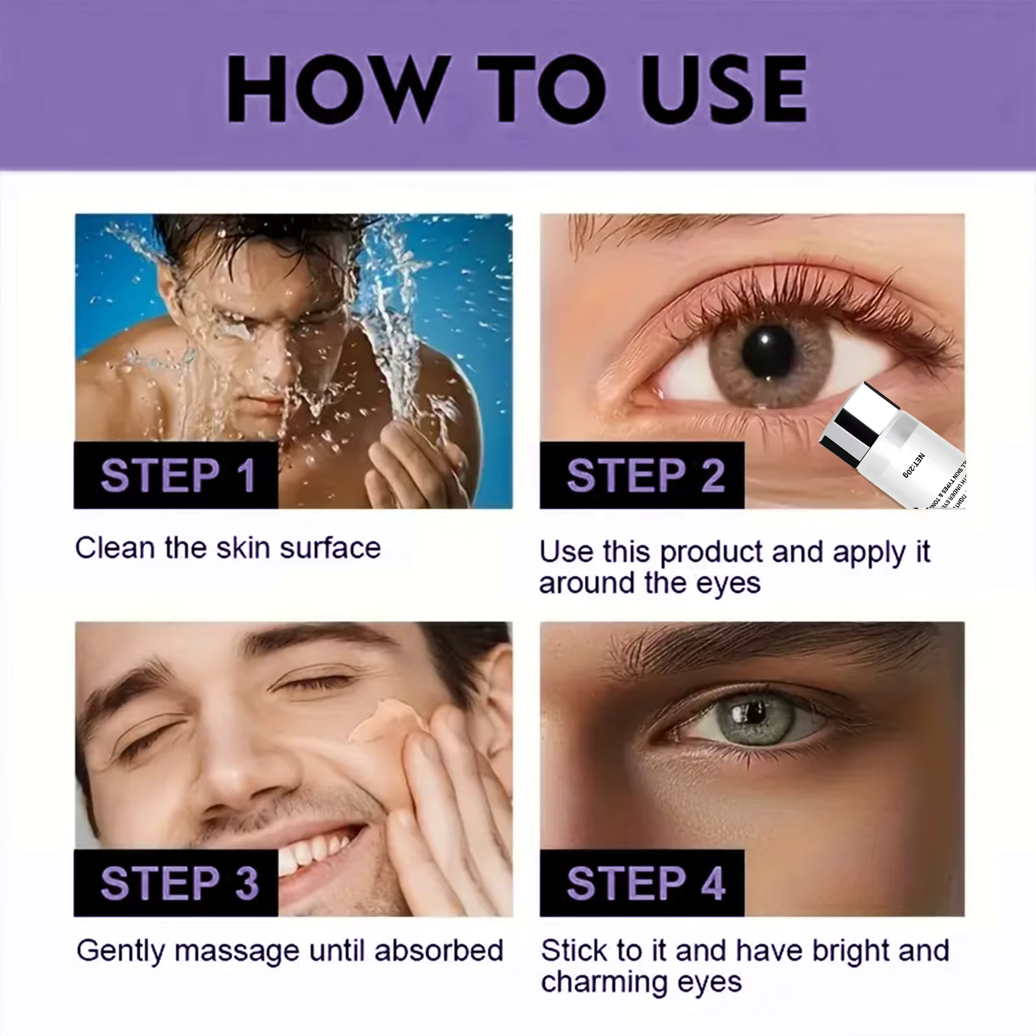 Crème pour les yeux à 0