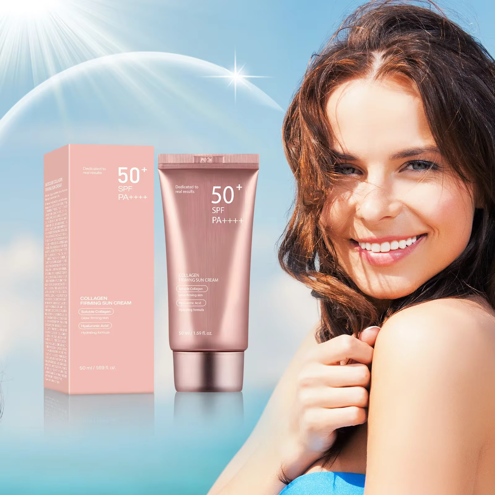 Crème solaire SPF50 PA+++ imperméable