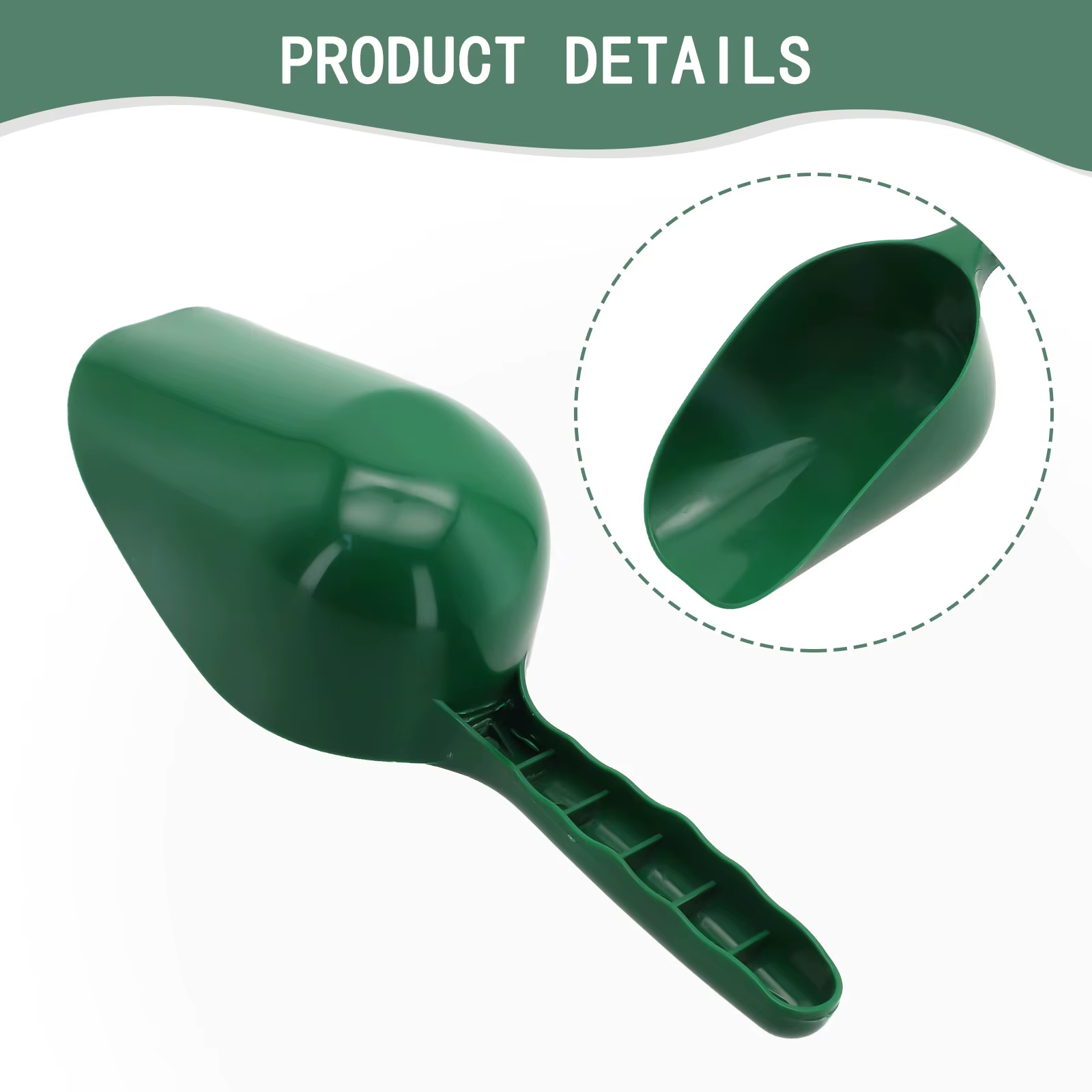 Pelle de nettoyage de gouttière, outil de nettoyage de toit, grande capacité, pelle de gouttière de toit en plastique, cuillère de nettoyage de feuilles de jardin, pelle à avant-toit