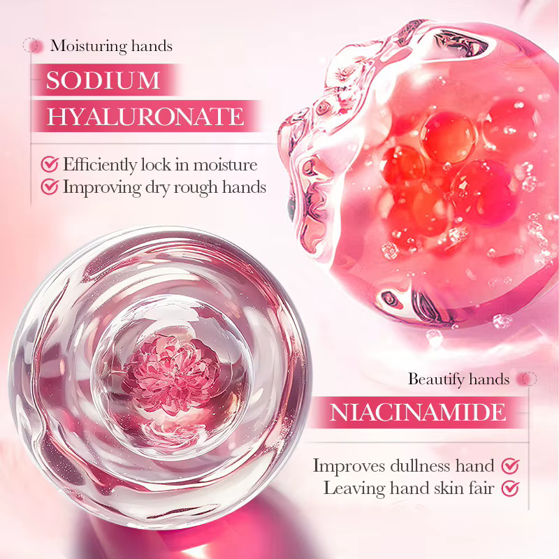 Crème pour les mains fraise VC-30g hydratant éclaircissant pour l'hiver