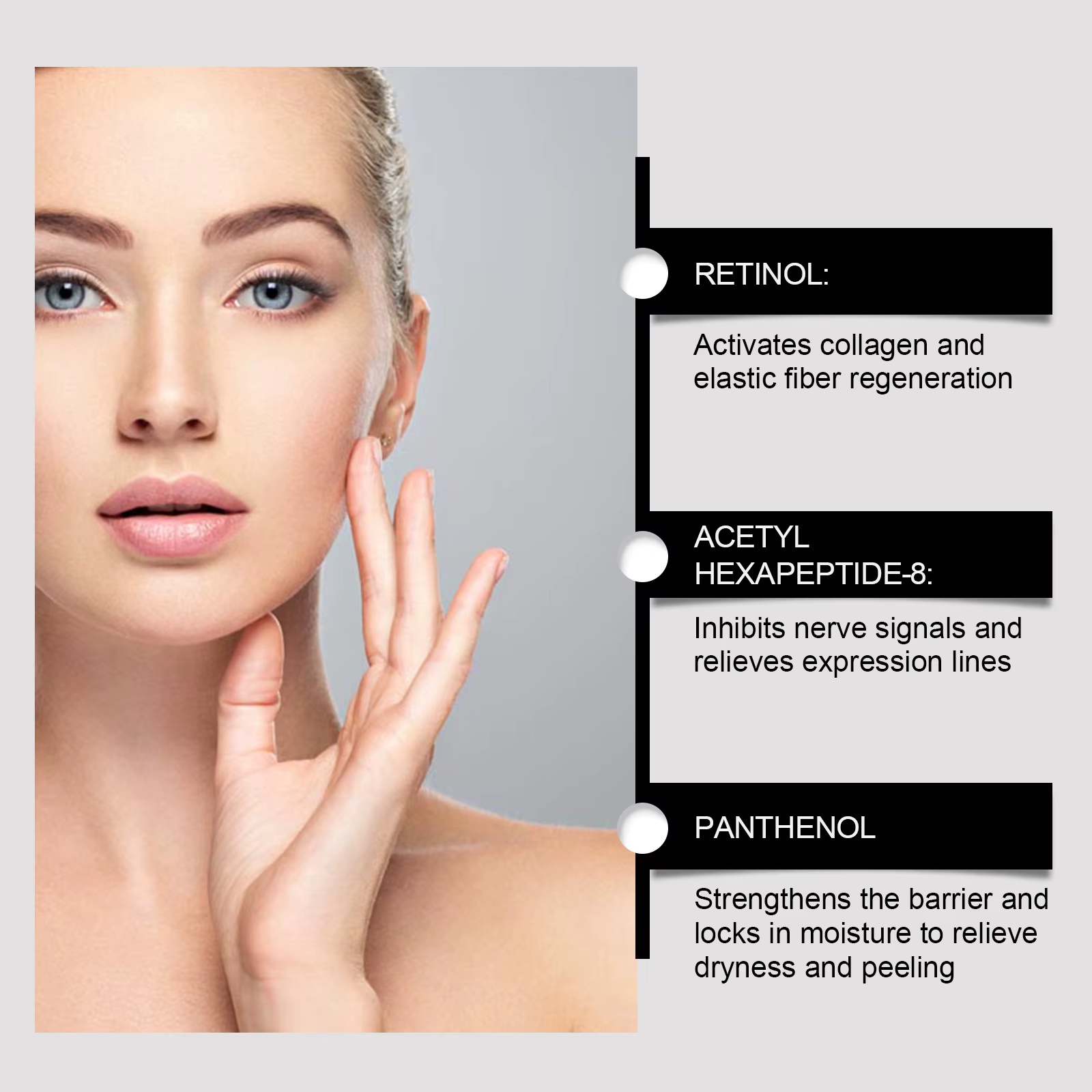 Sérum Anti-âge pour le visage au rétinol
